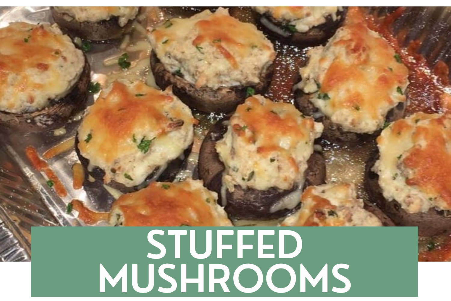 cheesy stuffed mushrooms recipe